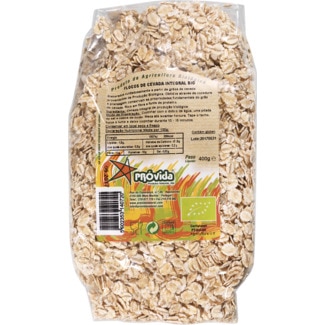 Próvida Flocos de Cevada Integral Biológicos embalagem 400 g