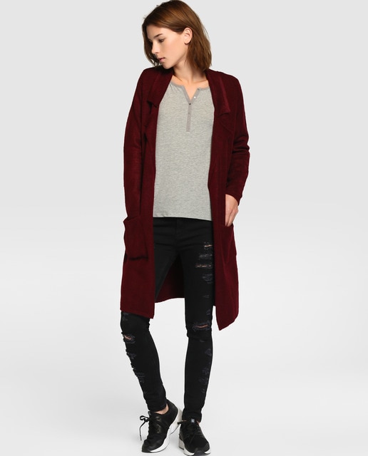 burgundy coast dress