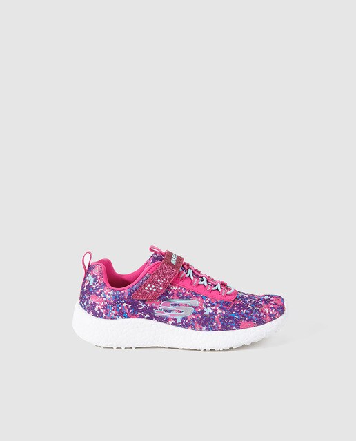 zapatillas mujer skechers rosas,Zapatillas deportivas de Zapatillas deportivas de mujer Skechers estampado de flores