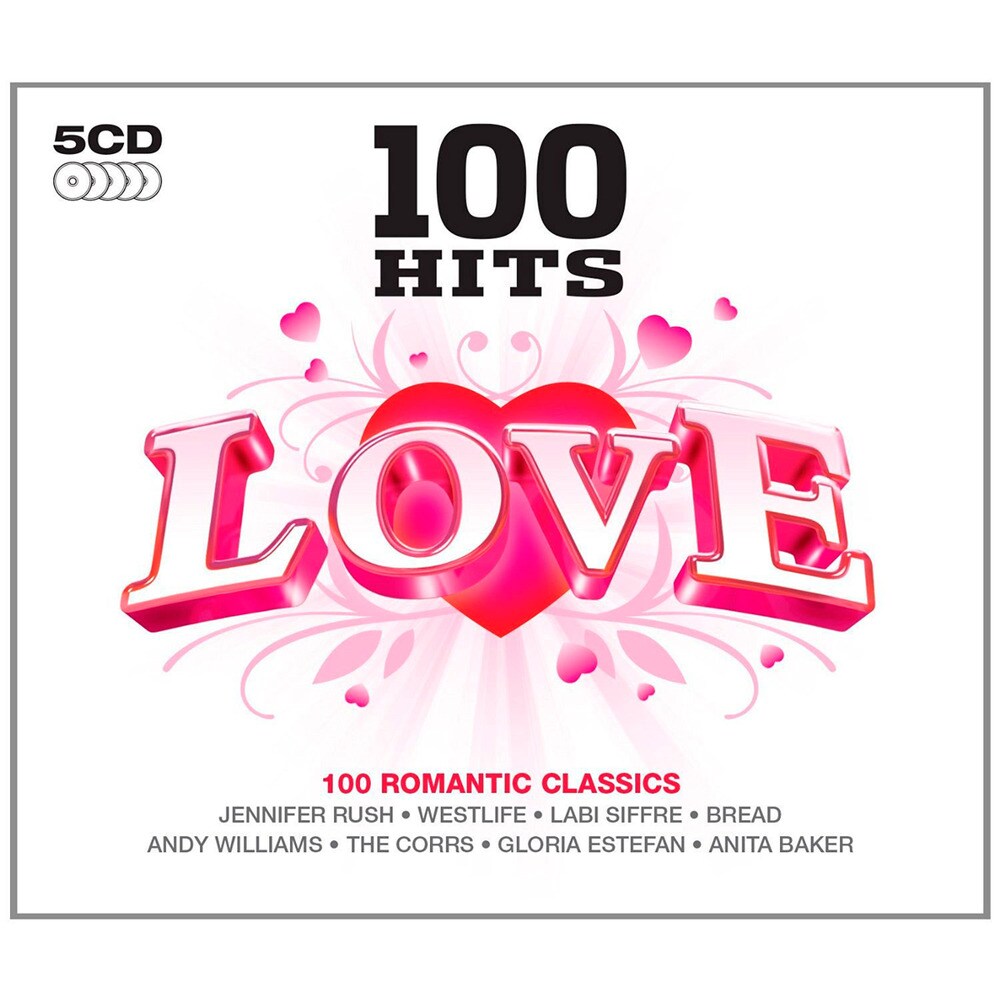 VARIOS 100 HITS LOVE (5CD)