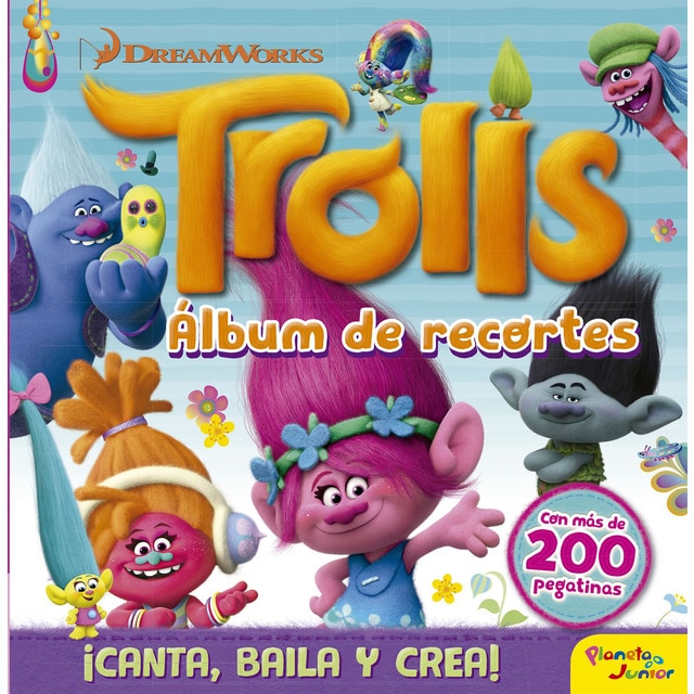 Trolls. Álbum de recortes (Tapa blanda)