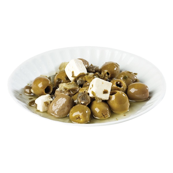 Azeitona Verde com Queijo Feta