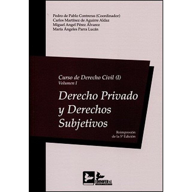 Curso derecho civil i - volumen i: Derecho privado y derechos subjetivos.pdf
