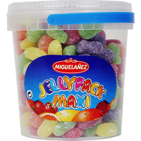 MIGUELAÑEZ Jelly Pack Maxi caramelos de goma surtidos bote 600 g