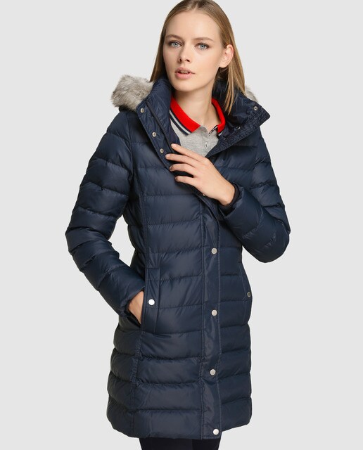 tommy hilfiger plumiferos mujer