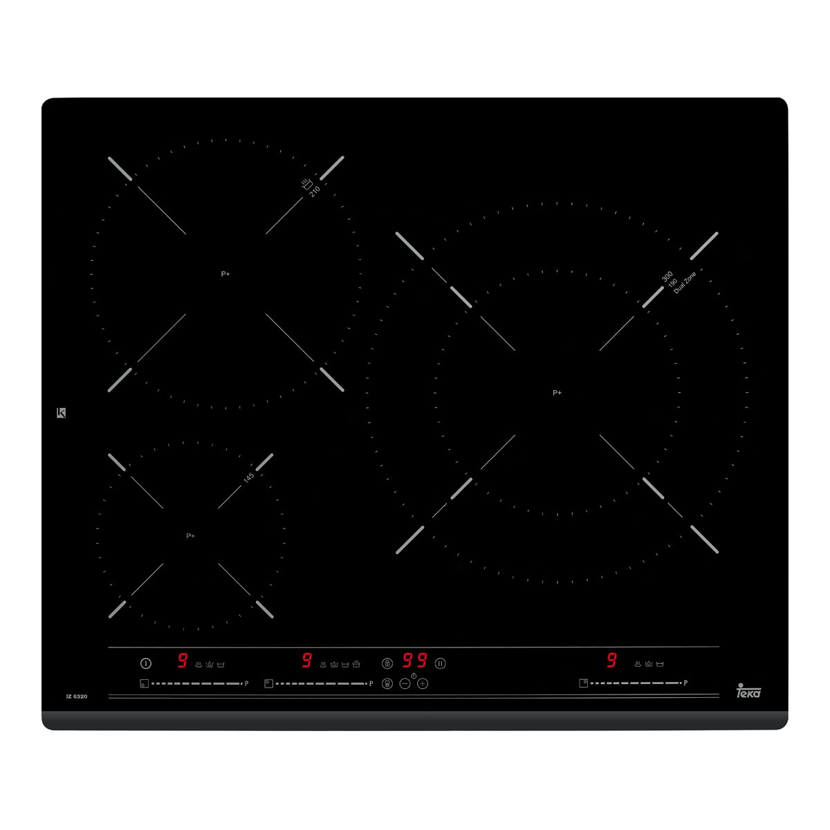 Placa de inducción Teka IZ PRO 6320 Touch Control Multislider