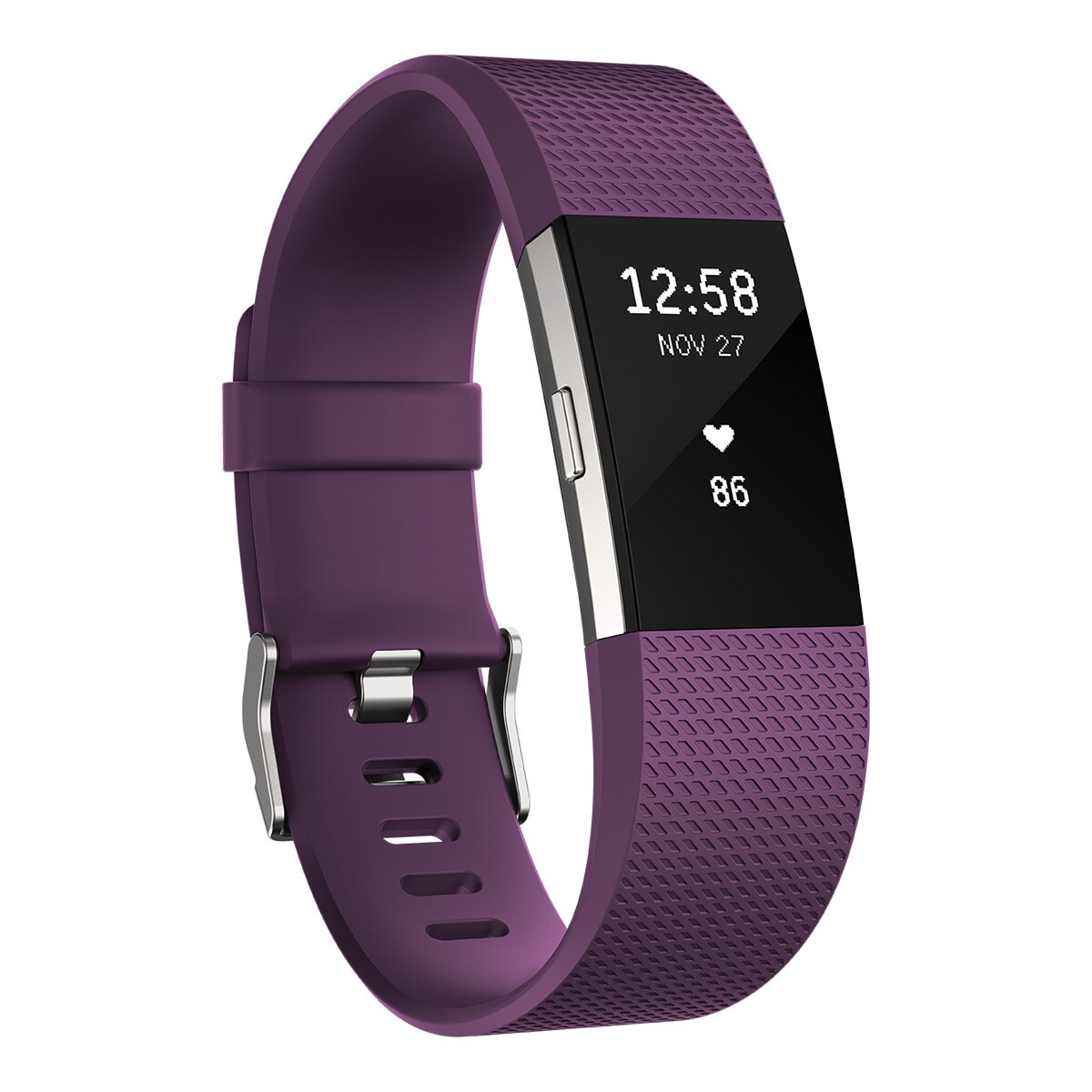 Pulsera de actividad Fitbit CHARGE 2 Ciruela Pequeña