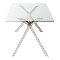 Mesa de comedor de metal y cristal Douglas El Corte Inglés · Hogar ... Mesa de comedor de metal y cristal Douglas El Corte Inglés · Hogar ...