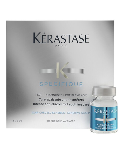 Kérastase – Tratamiento intensivo calmante 12 monodosis Spécifique Kérastase.