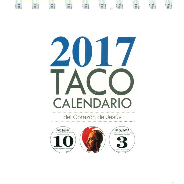 Taco calendario sagrado corazón con peana -2017.pdf