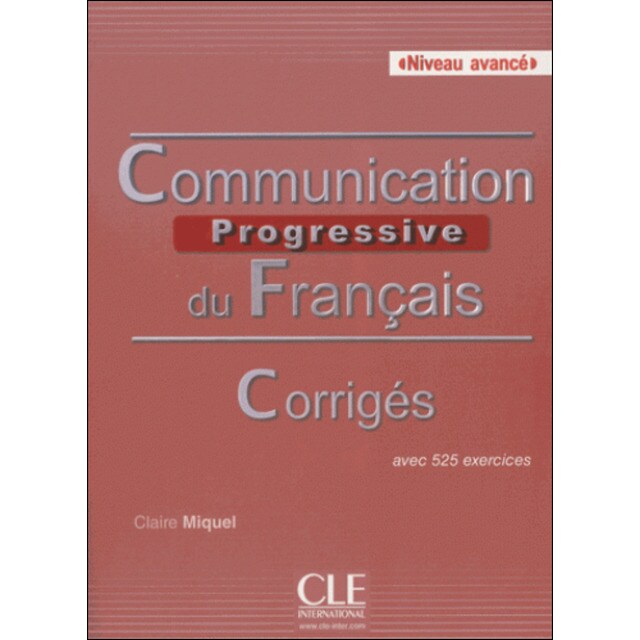 Comuninication progressive du français - corriges