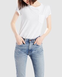 camiseta basica levis mujer
