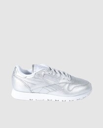 reebok silver trainers