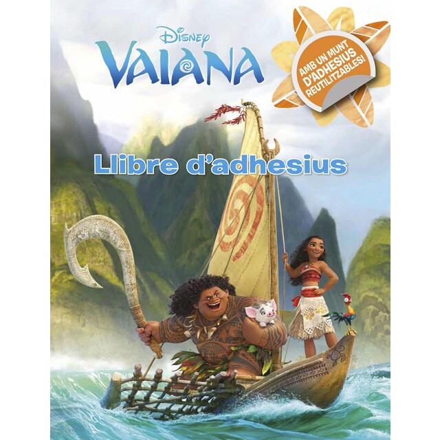 Vaiana. Llibre d adhesius (Tapa blanda)