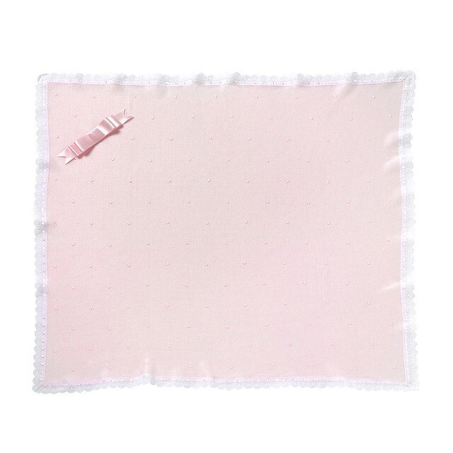Couverture Bebe Rubans Cotton Juice Baby Home Rose Bebes El Corte Ingles