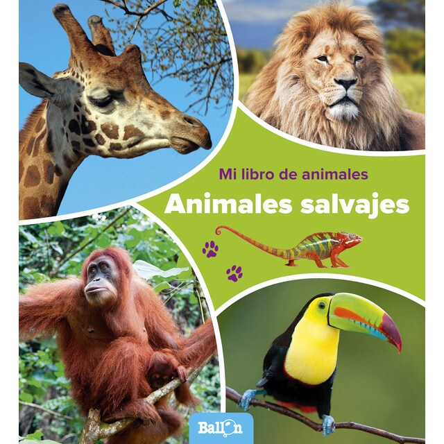 Animales salvajes - mi libro de animales (Tapa dura)