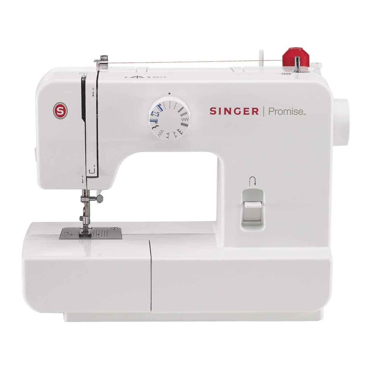 Máquina de coser Singer Promise 1408 con brazo libre para costuras tubulares