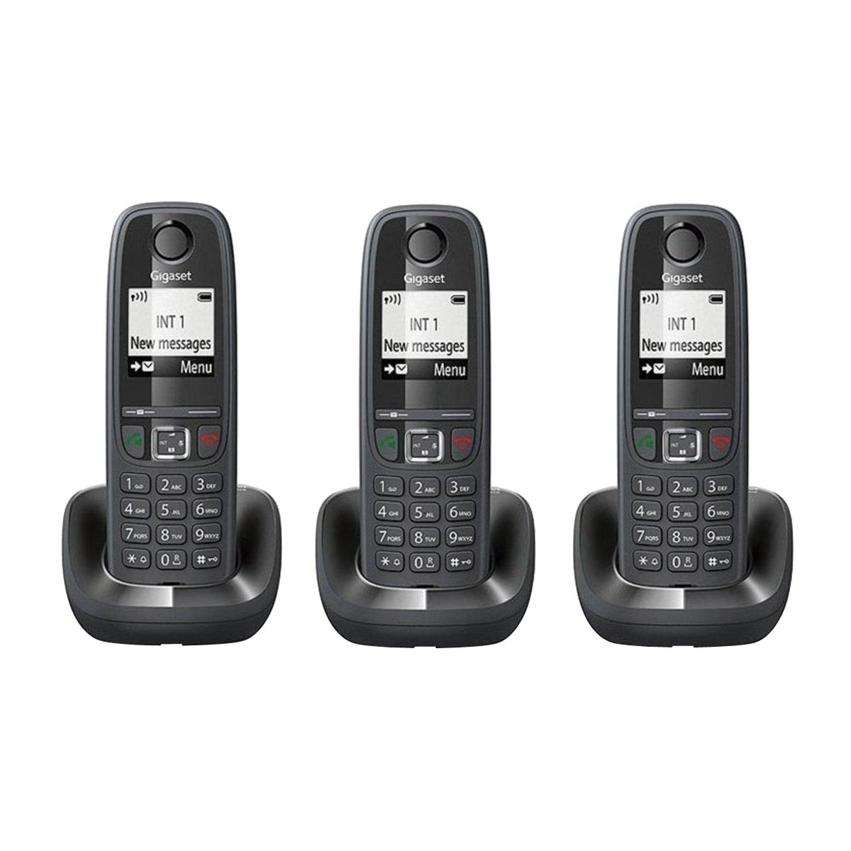 Teléfono inalámbrico Dect Gigaset AS 405 Trio