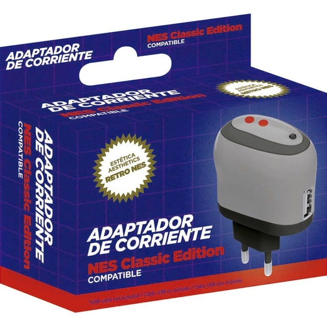 Adaptador de corriente USB Classic para Mini NES