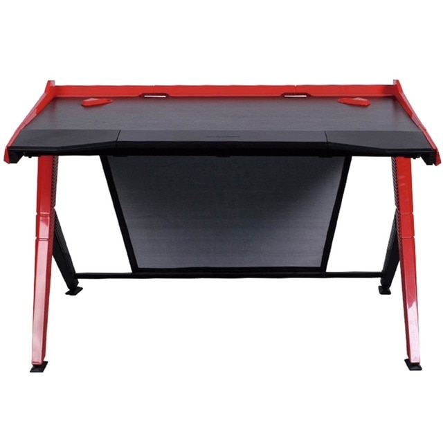 Mesa de gaming GD/1000 negra y roja