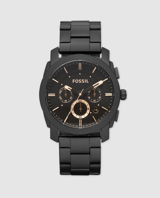 Montre homme Fossil FS4682 Machine noire