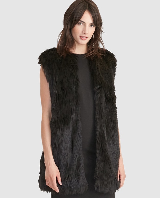 ralph lauren fur vest