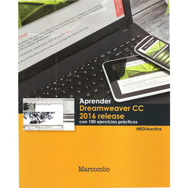 Aprender dreamweaver cc release 2016 con 100 ejercicios prácticos (Tapa blanda)