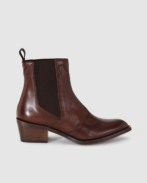 botines estilo vaquero para dama