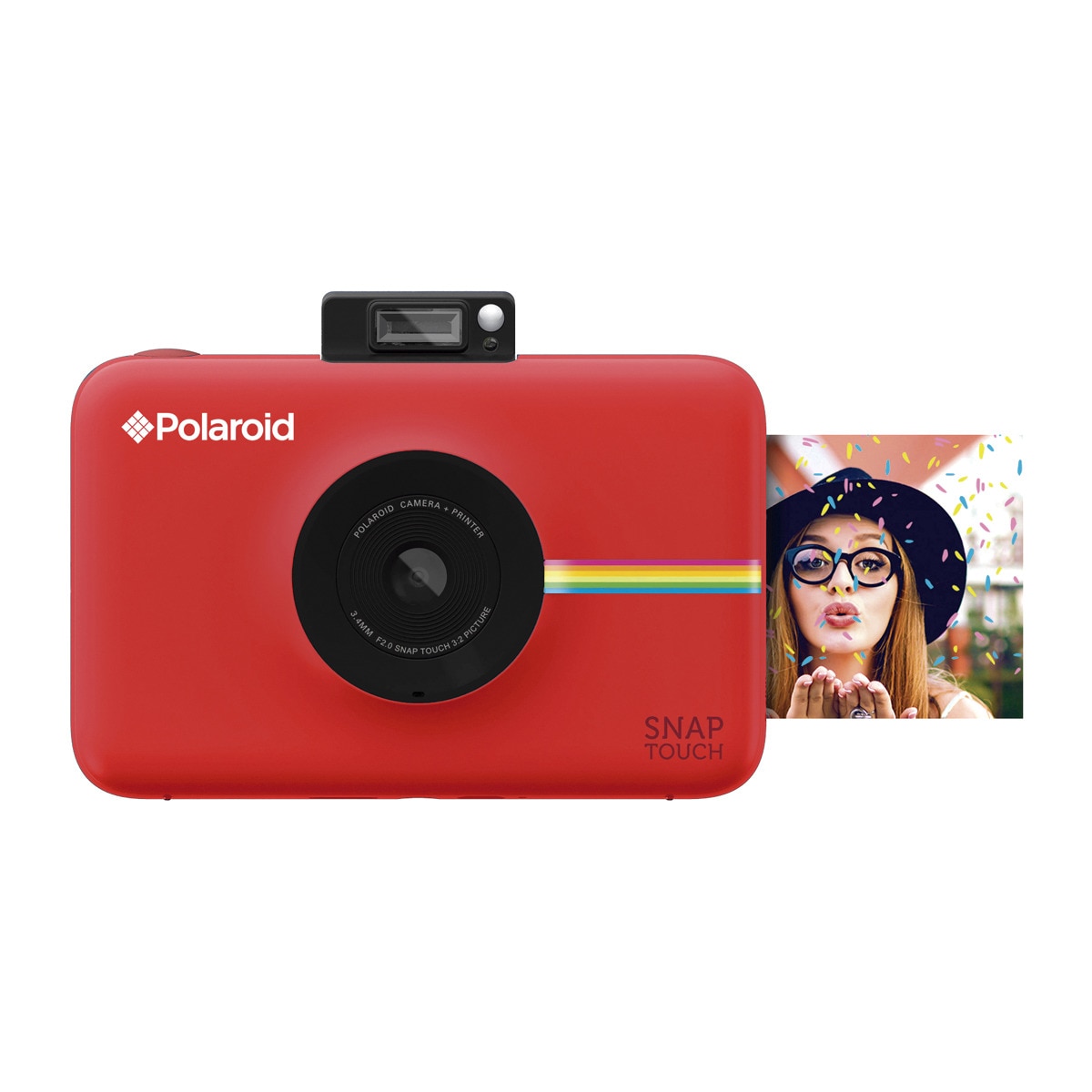 Cámara digital instantánea Polaroid Snap Touch Roja