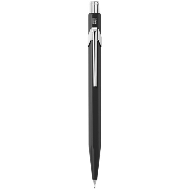 Portaminas 844 Classic Caran d'Ache Negro.