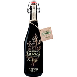 ZARRO vermut rojo ecológico de Madrid botella 75 cl