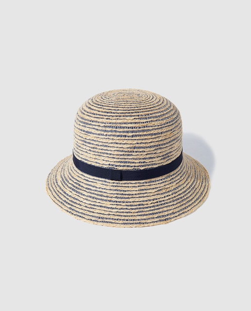 raffia cloche hat