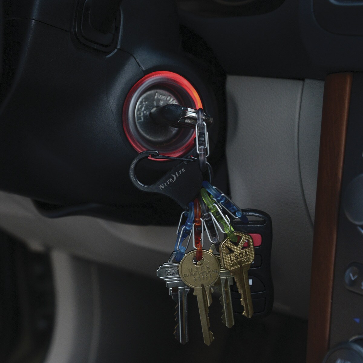 Keyrack Porta-chaves 6 Mosquetões Nite Ize 5