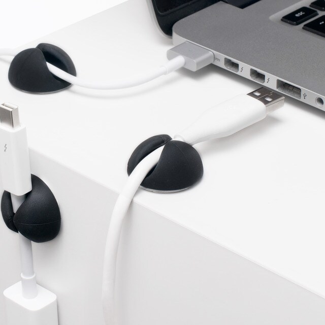 BlueLounge - Recogecables Cable Drop Negro