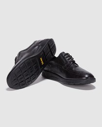 Zapatos 24hrs 24horas Cordones Negro Moda Hombre En · De Napa sQrtChd