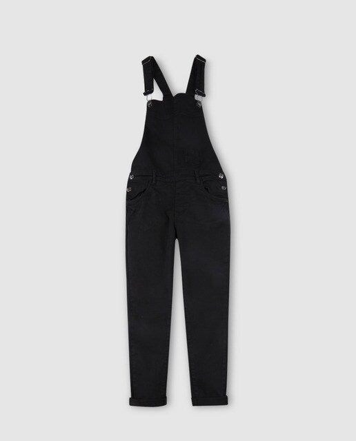 long black dungarees