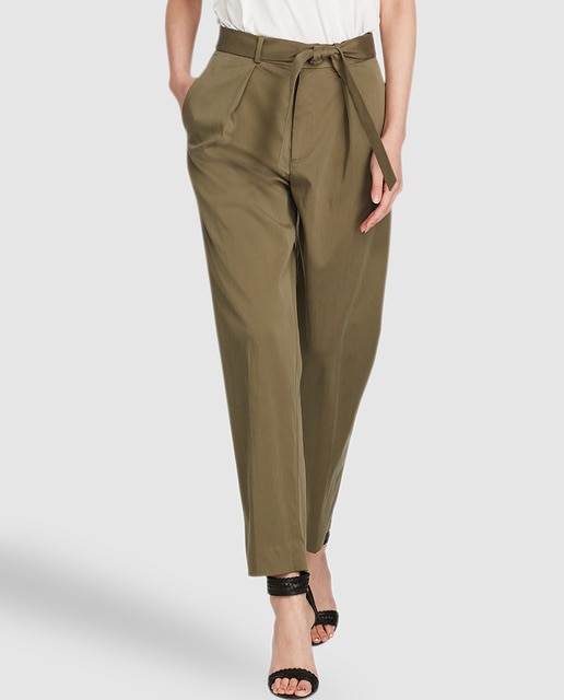 women's polo khaki pants