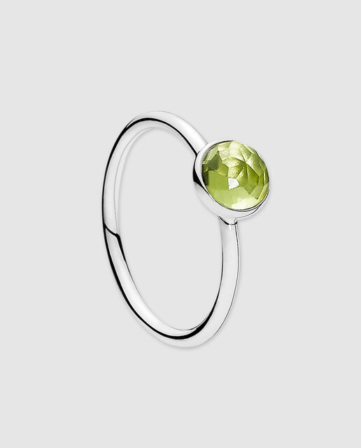 anillo pandora gota agosto anillo pandora gota agosto
