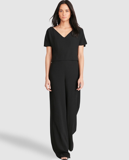 black polo jumpsuit