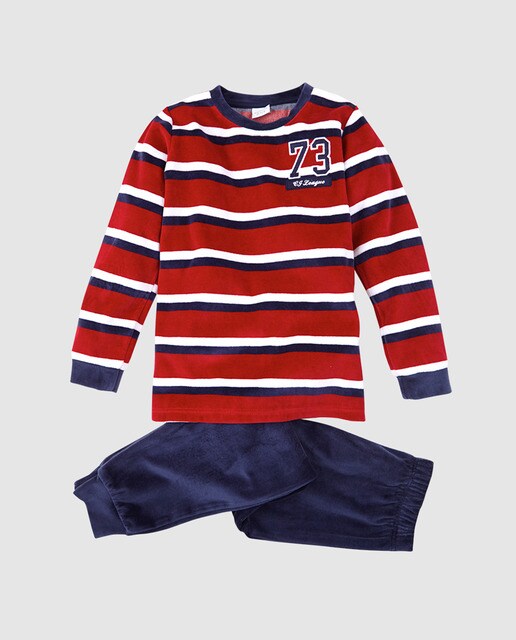 boys velour pjs