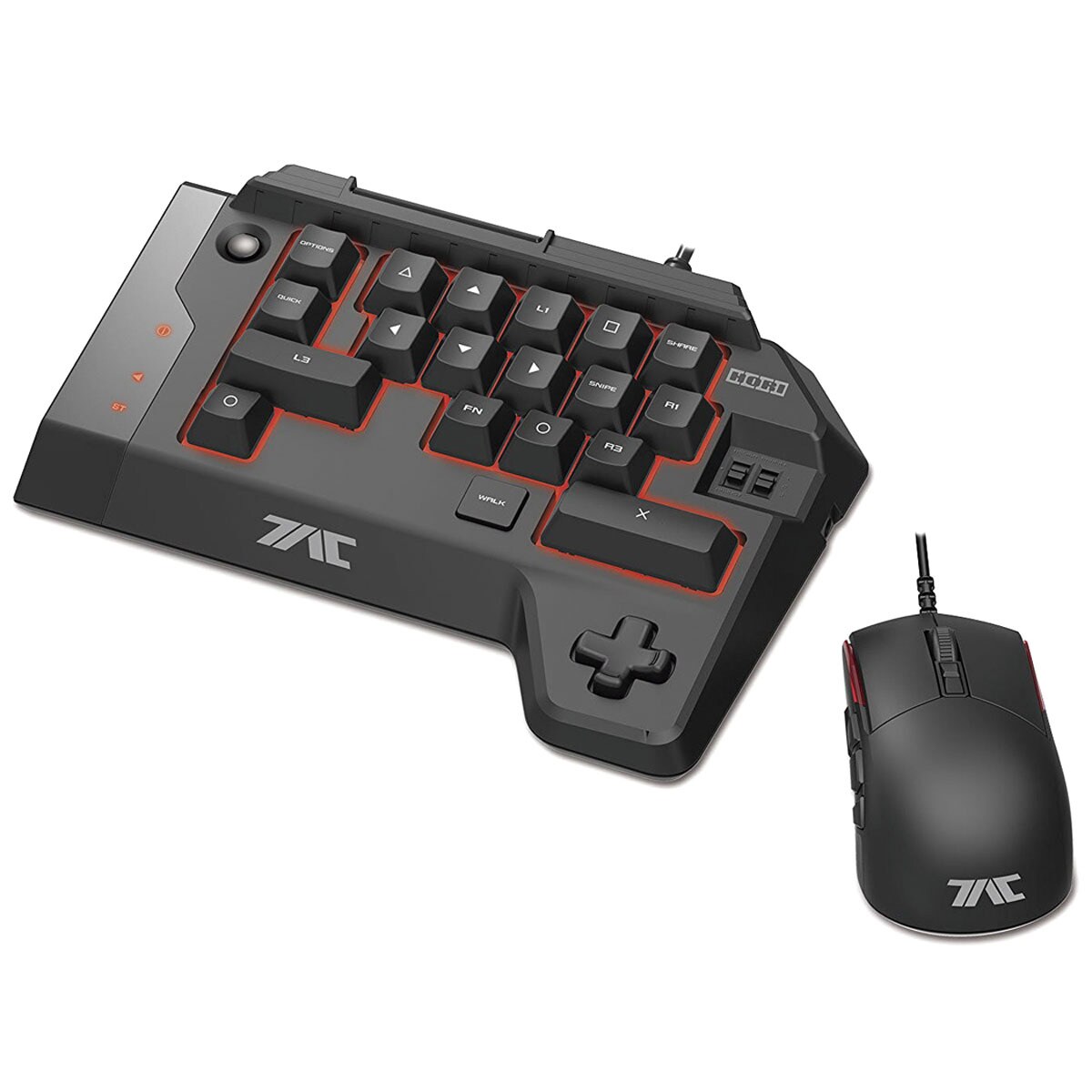 Teclado y ratón TAC Four para PS4, PS3 y PC