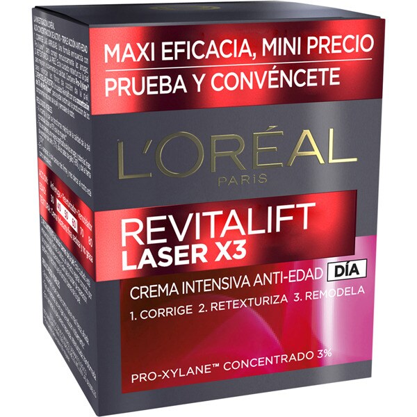 crema antiarrugas revitalift laser x3 de l oreal paris