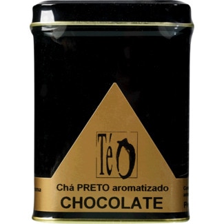 Té O Chá Preto Aromatizado a Chocolate lata 100 g
