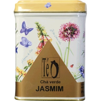 Té O Chá Verde Aromatizado a Jasmim lata 100 g