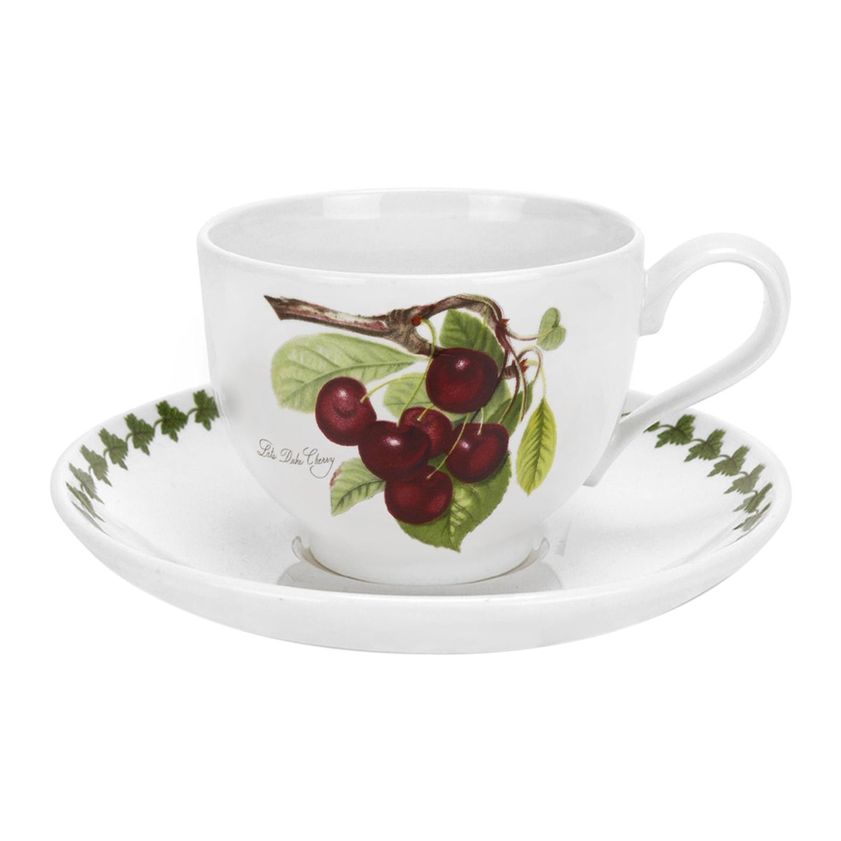 Portmeirion - Taza De Té Con Plato Pomona Cereza Multicolor En Oferta Portmeirion - Taza De Té Con Plato Pomona Cereza Portmeirion.