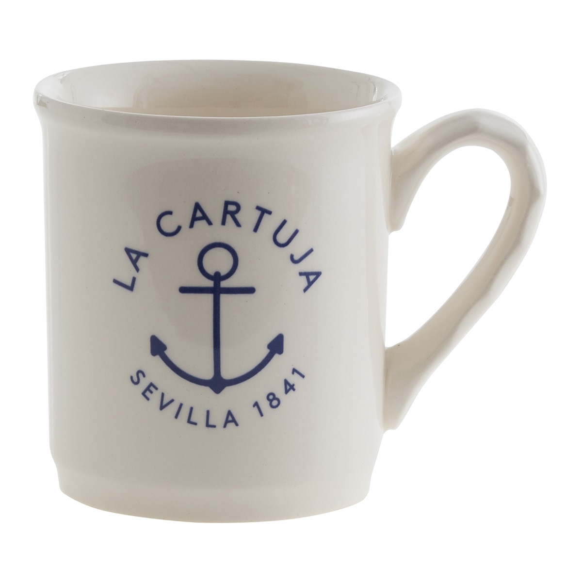 La Cartuja De Sevilla - Taza Mug Ancla Blanco / Azul En Oferta La Cartuja De Sevilla - Taza Mug Ancla La Cartuja De Sevilla.