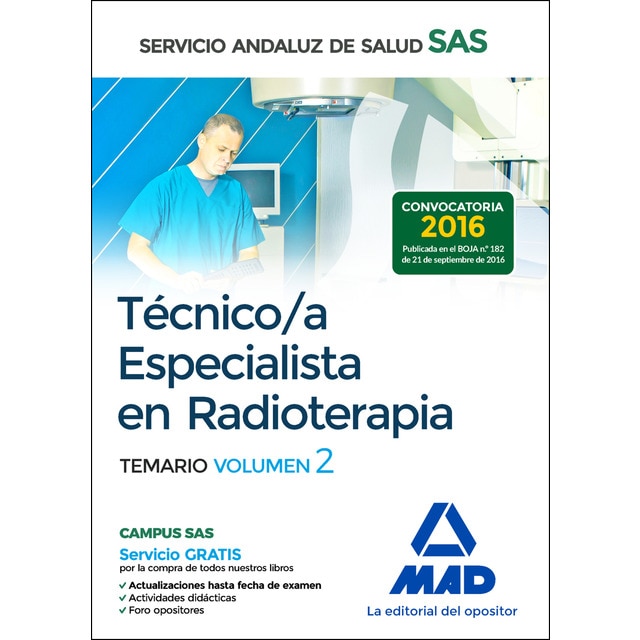 Técnico/a especialista en radioterapia del servicio andaluz de salud. Temario específico volumen 2.pdf