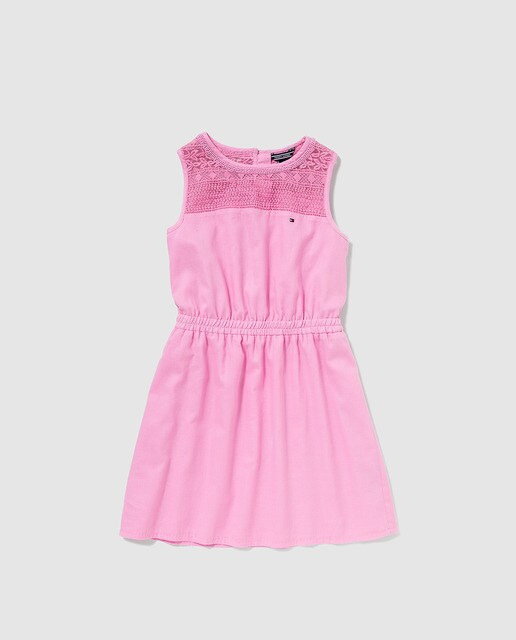 tommy hilfiger pink dress