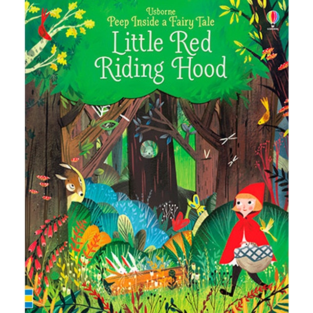 Peep inside a fairy tale little red riding hood