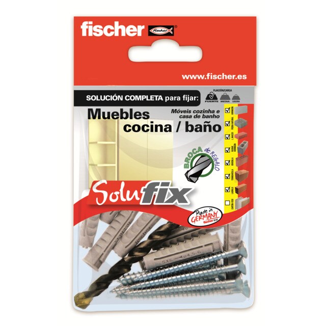 Kit fijación muebles cocina/baño FISCHER - 502692 · BriCor · El ... Kit fijación muebles cocina/baño FISCHER - 502692 · BriCor · El ...